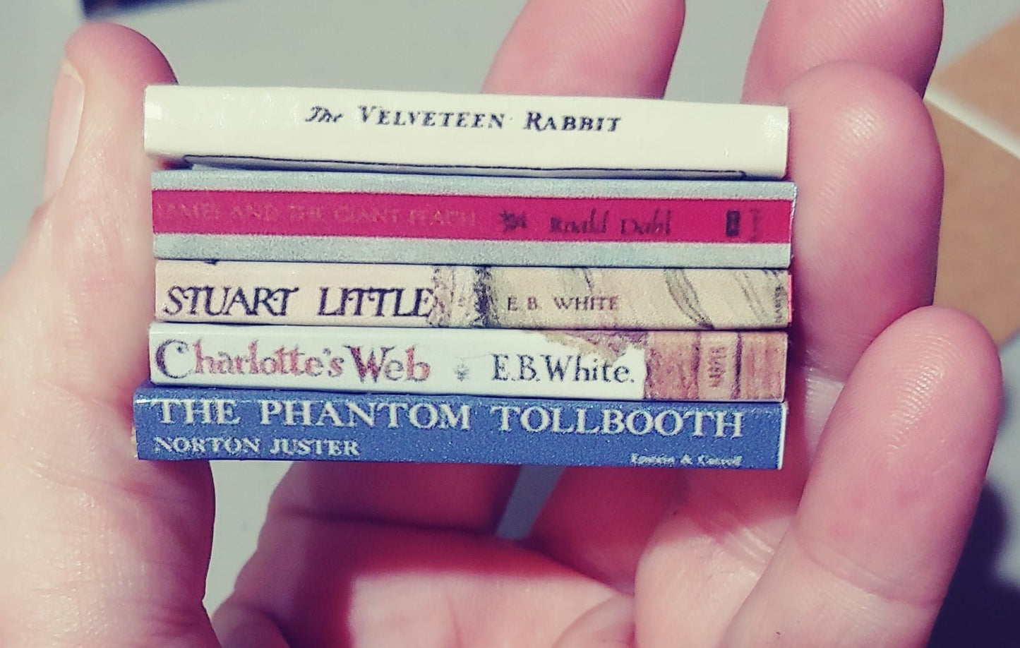 Miniature Children's Books 1:6 Scale