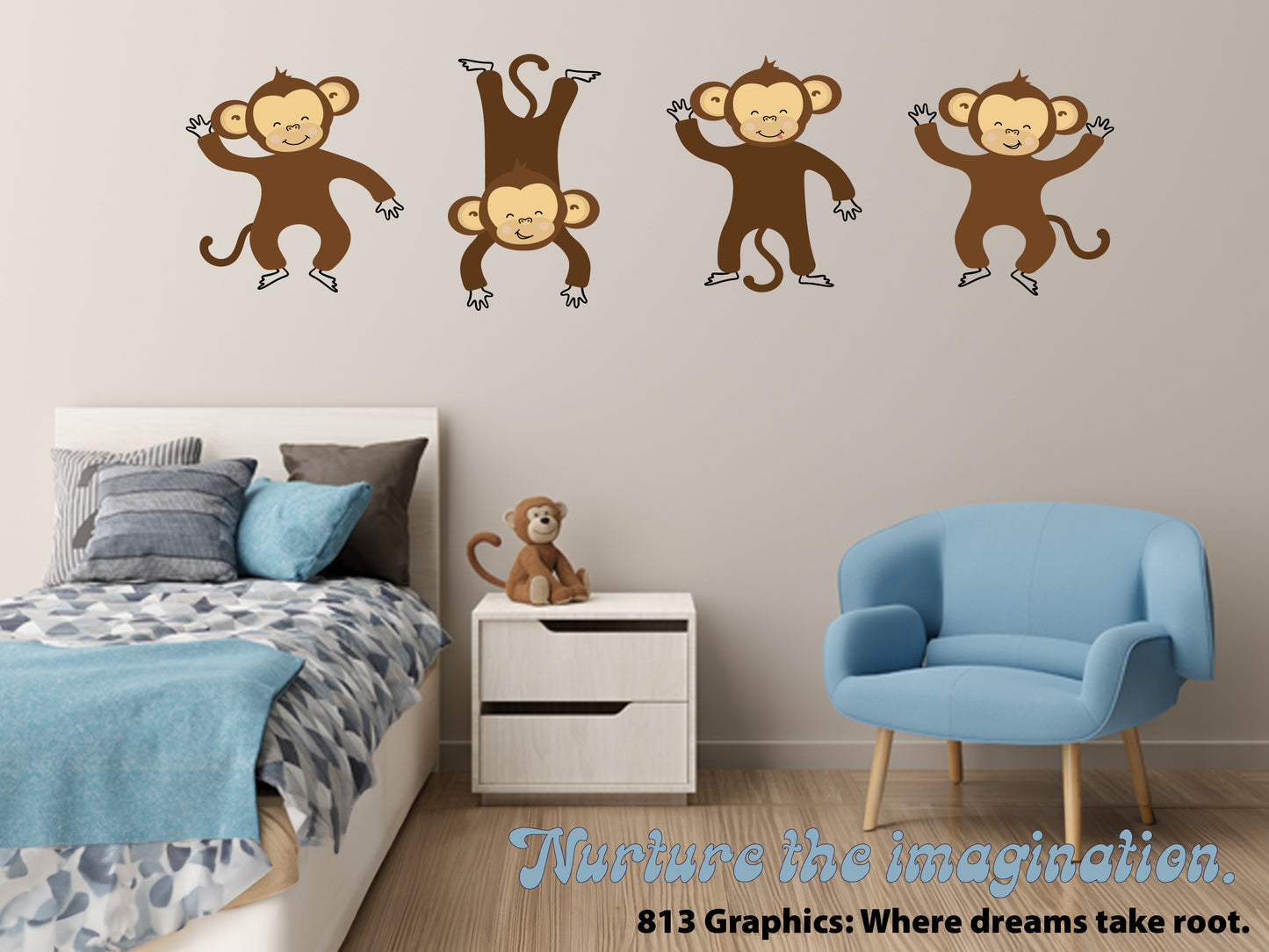 Monkey Around! Nursery Decor and MORE!