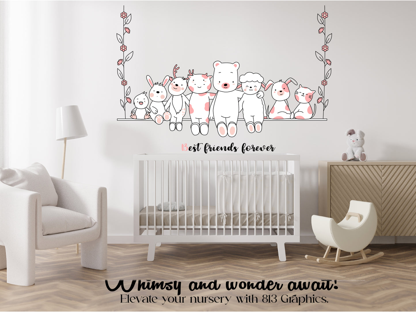 Best Friends Forever Nursery Decor and MORE!