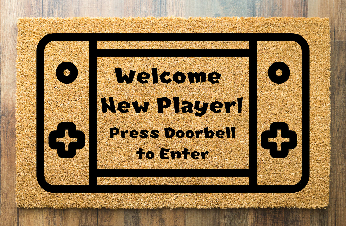 Gamers Sisal Door Mat