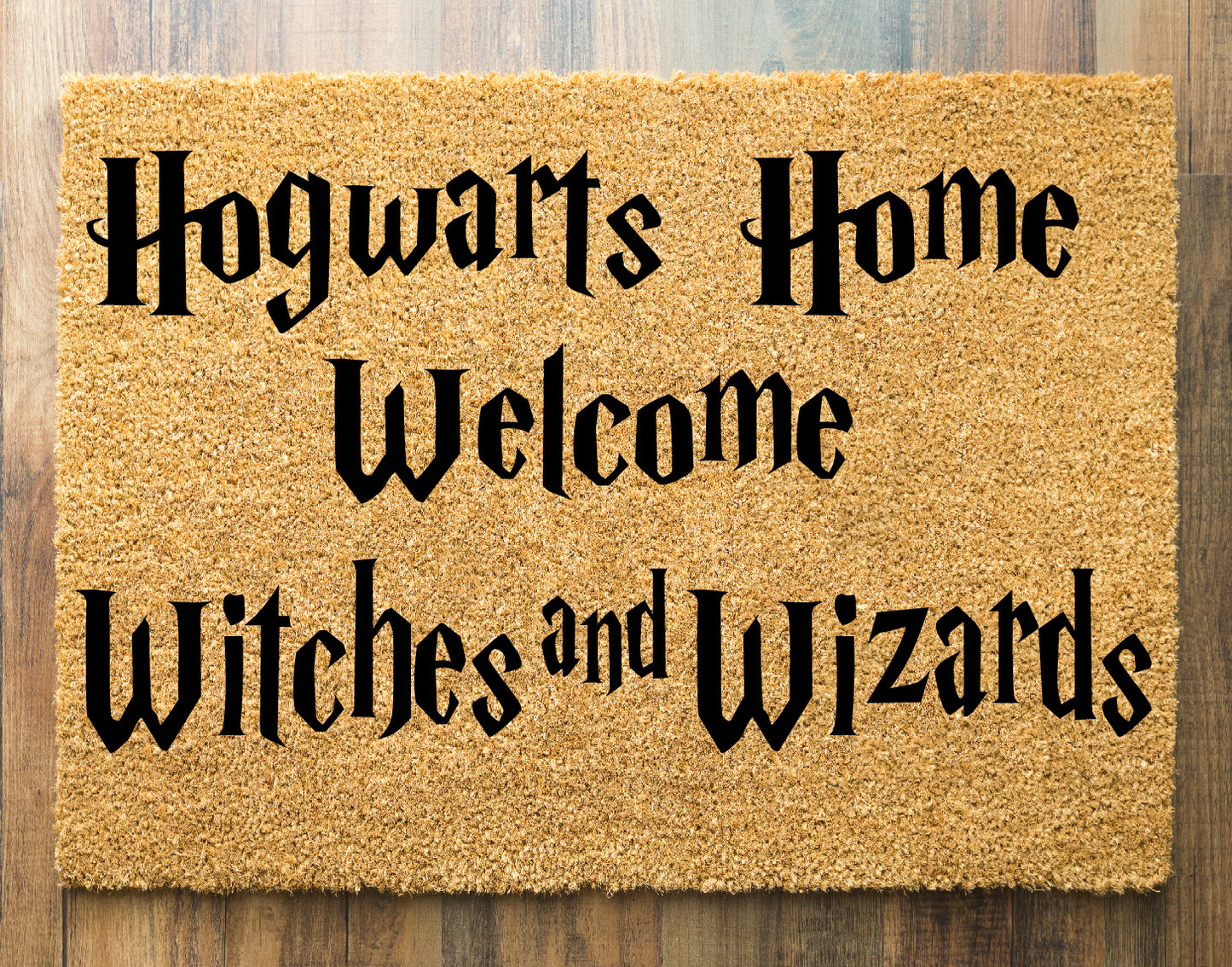 Hogwarts Home Sisal Door Mat