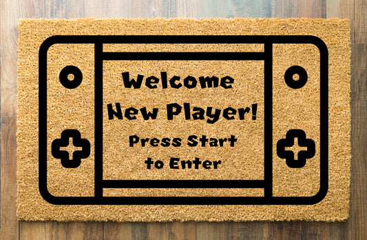 Gamers Sisal Door Mat